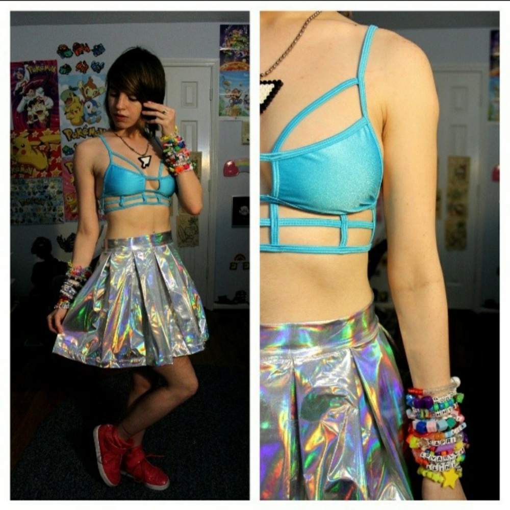 Like New One Teaspoon Superman Bodice